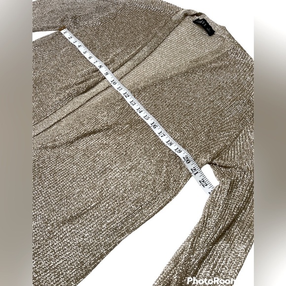 LIONESS • PRINCESS POLLY "Take Me To Rio" Metallic Gold Mini Dress Size L - Picture 12 of 14